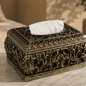 Lux Engraving Tissue Box